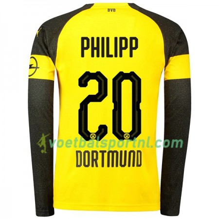 Borussia Dortmund Philipp 20 Thuis Shirt 2018-19 L/S